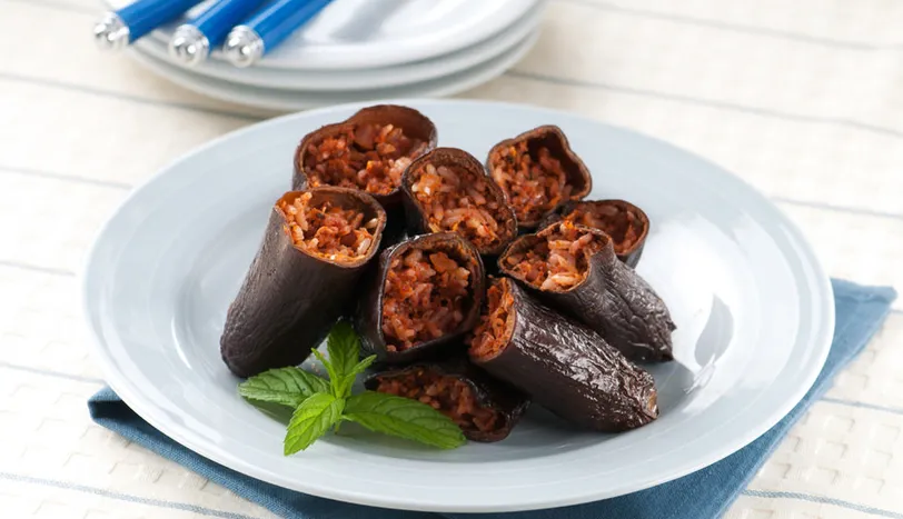 Kuru Patlıcan Dolması